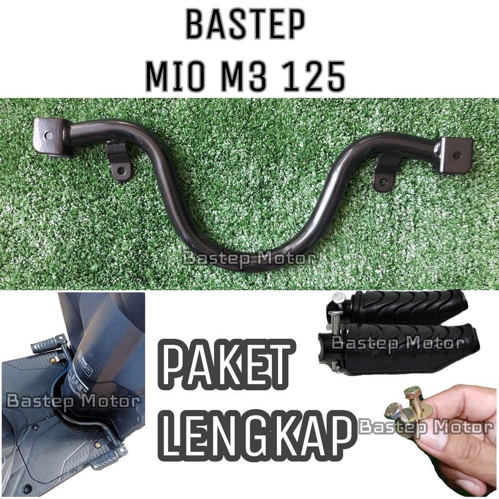 BASTEP DEPAN YAMAHA MIO M3 125 SIAP PAKAI FREE BAUT