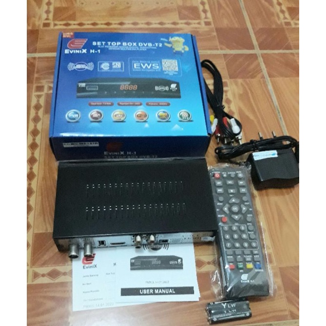 Set Top Box EviniX H-1 DVB-T2
