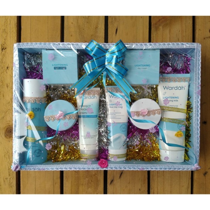 Mahar Wardah 6 Perawatan Wajah Seserahan Hantaran Kado Pernikahan