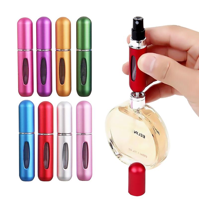 BOTOL PARFUM REFILL MINI PORTABLE UKURAN 5 ML/ BOTOL PARFUM MINI TRAVEL/ PARFUM ATOMIZER
