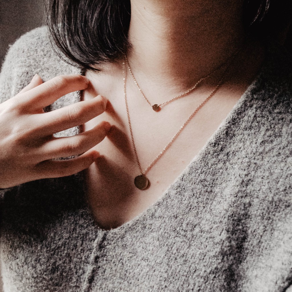 PREMIUM BLAIR NECKLACE (STAINLESS STEEL + 18K GOLD PLATED) - ANTI KARAT