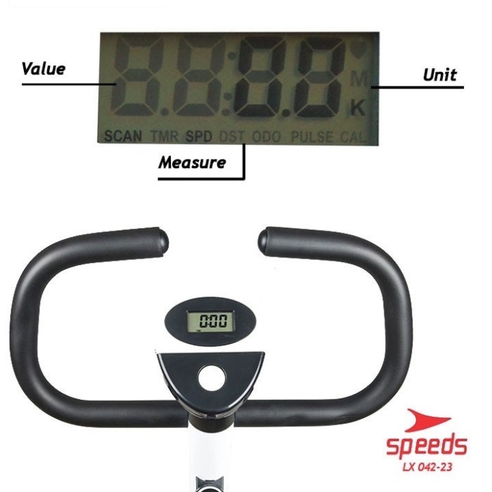 magnetic bike Sepeda Statis Excercise Bike Mini indoor Speeds 042-23