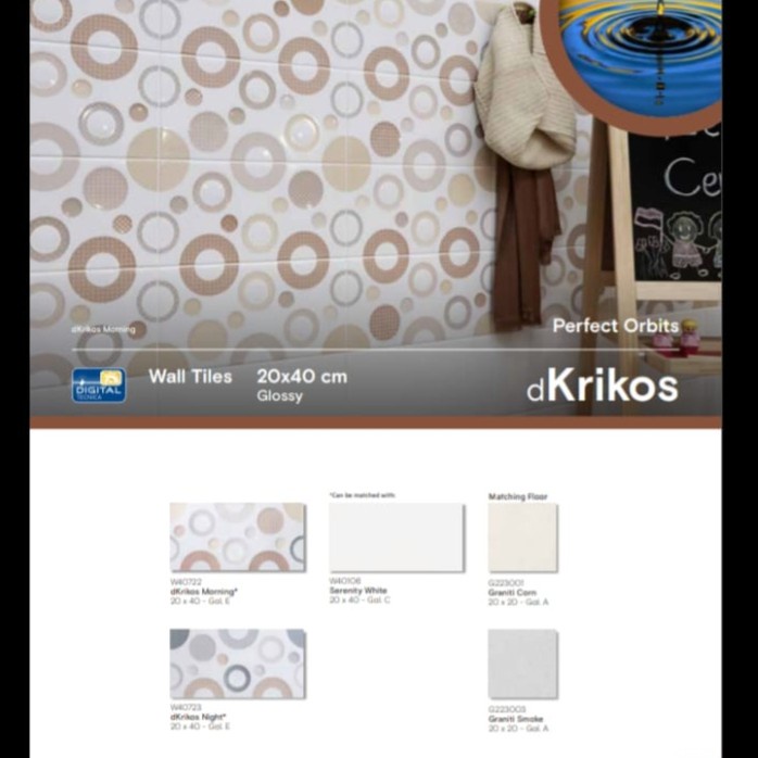 ROMAN KERAMIK Matching Floor Graniti 20x20