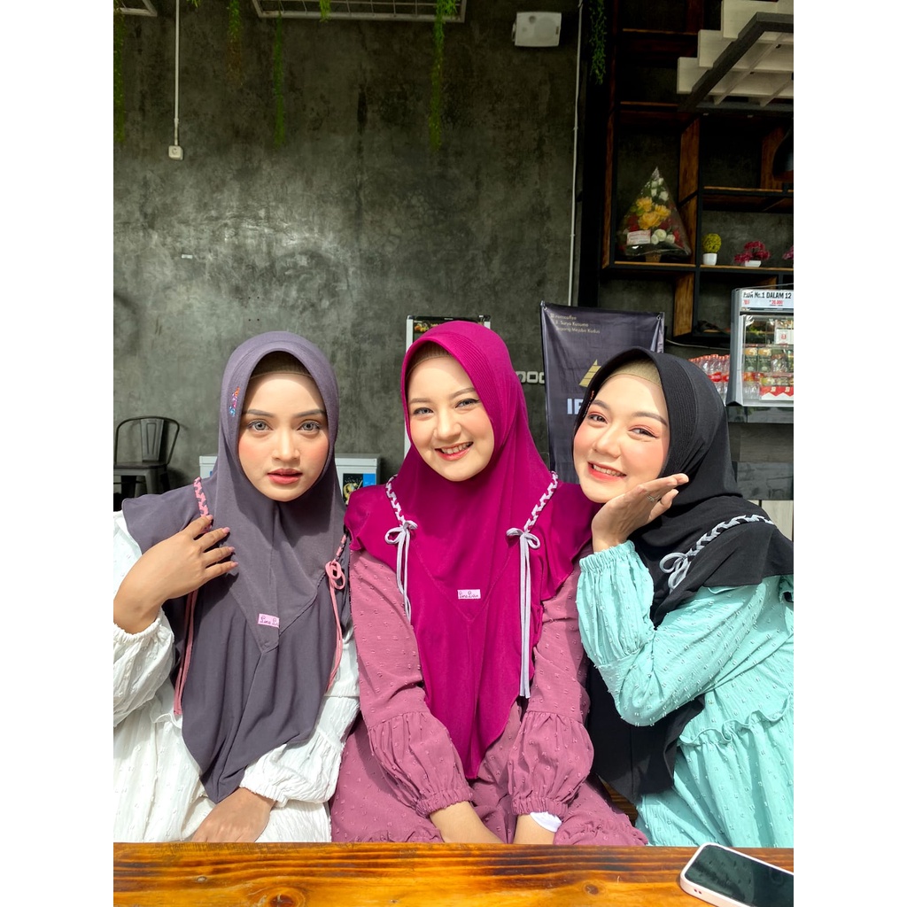 bergo Elmira by LinaLivia Hijab