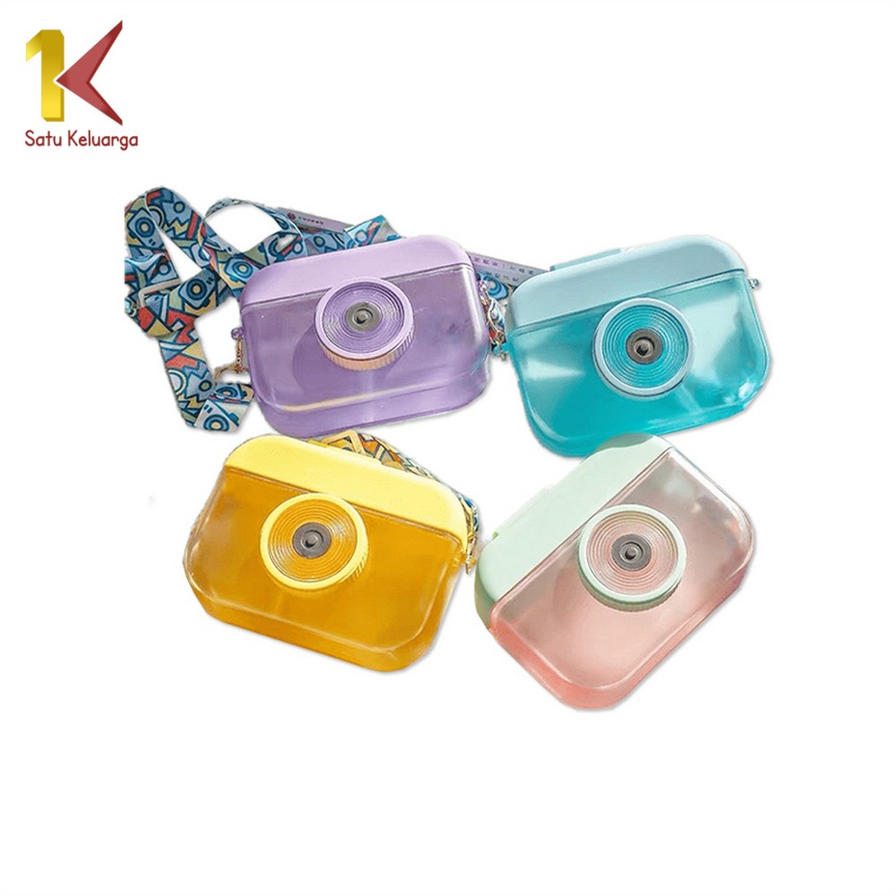 Satu Keluarga Botol Minum Anak Botol Tumbler Kamera 400ML C710 Camera Bottle Tempat Air Balita Anak 
