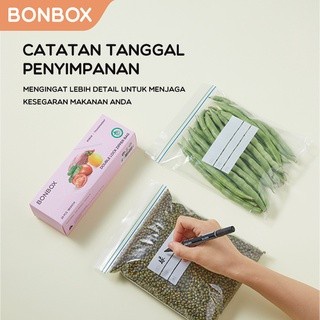 Plastik Kulkas Kantong Penyimpan Makanan Ziplock Bag - Bonbox