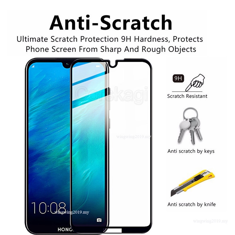 2pcs Tempered Glass Pelindung Layar Untuk Honor 8A Pro 8S Prime 2020 8C 8X