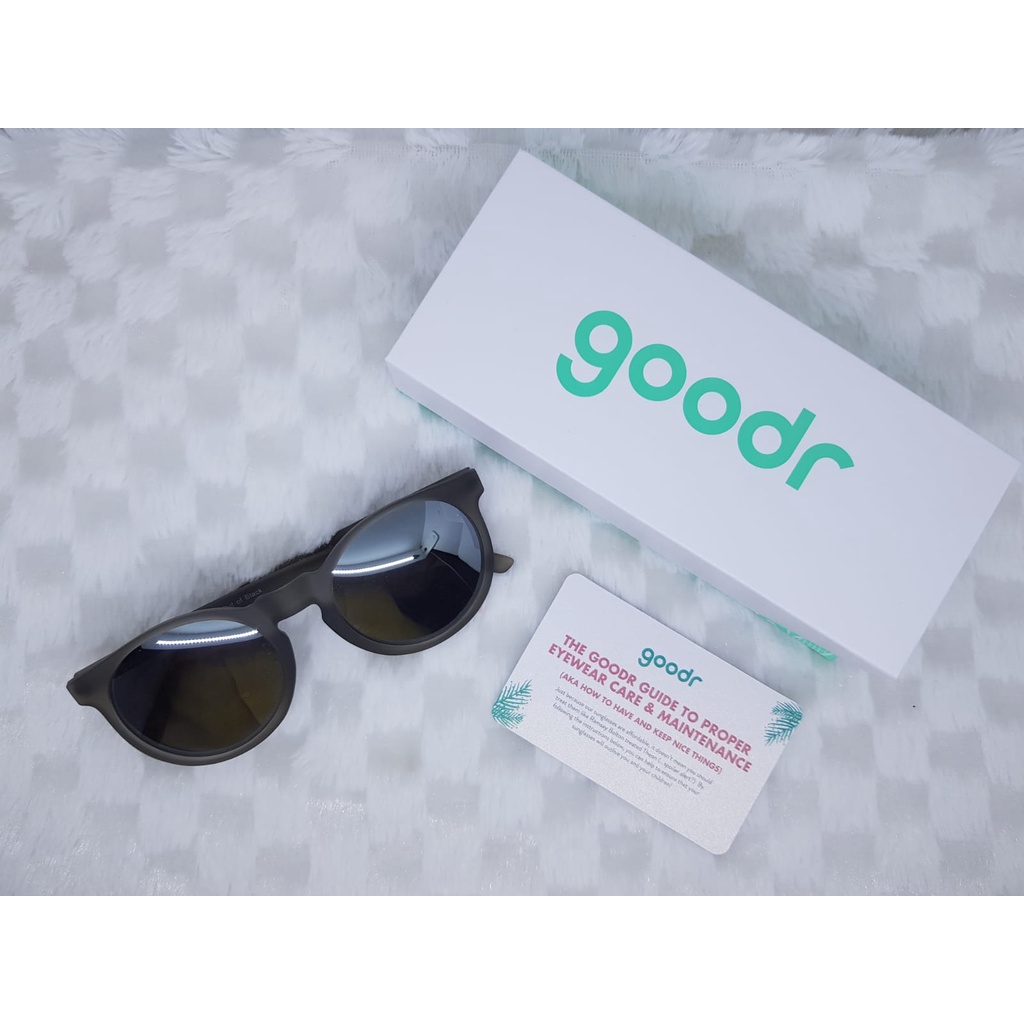 Goodr Kacamata Olahraga CG series - They Were Out Of Black Sunglasses