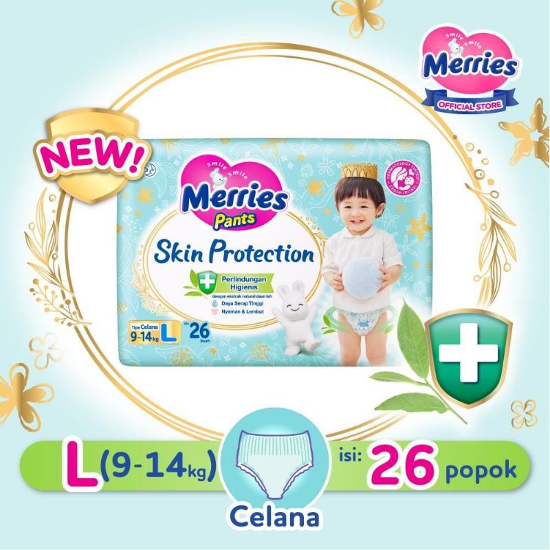 MERRIES PANTS SKIN PROTECTION