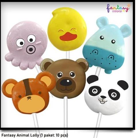 

Sale Permen Fantasy Lollipop Animal Lolly (1 Paket = 10 pcs) /PERMEN LUNAK/PERMEN VIRAL/PERMEN MILO/PERMEN YUPI/PERMEN JADUL/PERMEN KARET