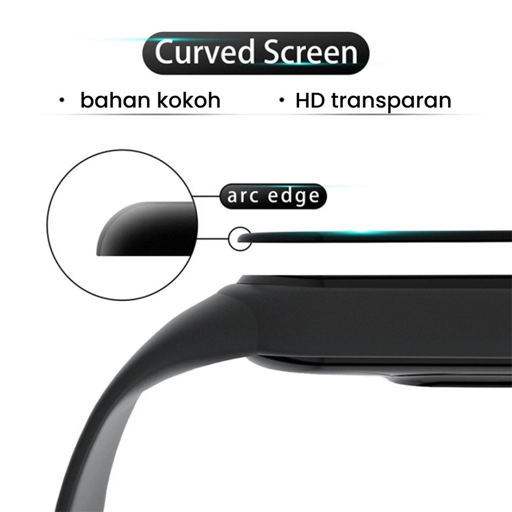 Anti Gores Huawei Band 6 7 / 3D Screen Protector Huawei Band/ Honor Band 6 Protective Film Hydrogel