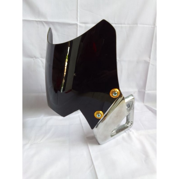 VISOR BARONG TIGER REVO MIKA HITAM  TEBEL 3MILI PANGKON POLES