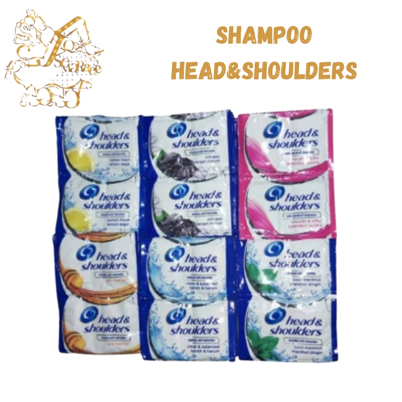 SHAMPOO HEAD&amp;SHOULDERS 1 RENCENG ISI 12