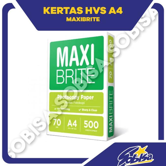 

HOT SALE Kertas HVS A4 70gr MAXIBRITE Photocopy Paper 70gsm