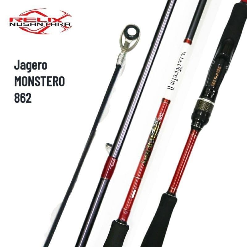 Joran Cangkek Jagero II Monstero 862 Relix Nusantara 
PE 0,6-1,2
lenght 259 cm
