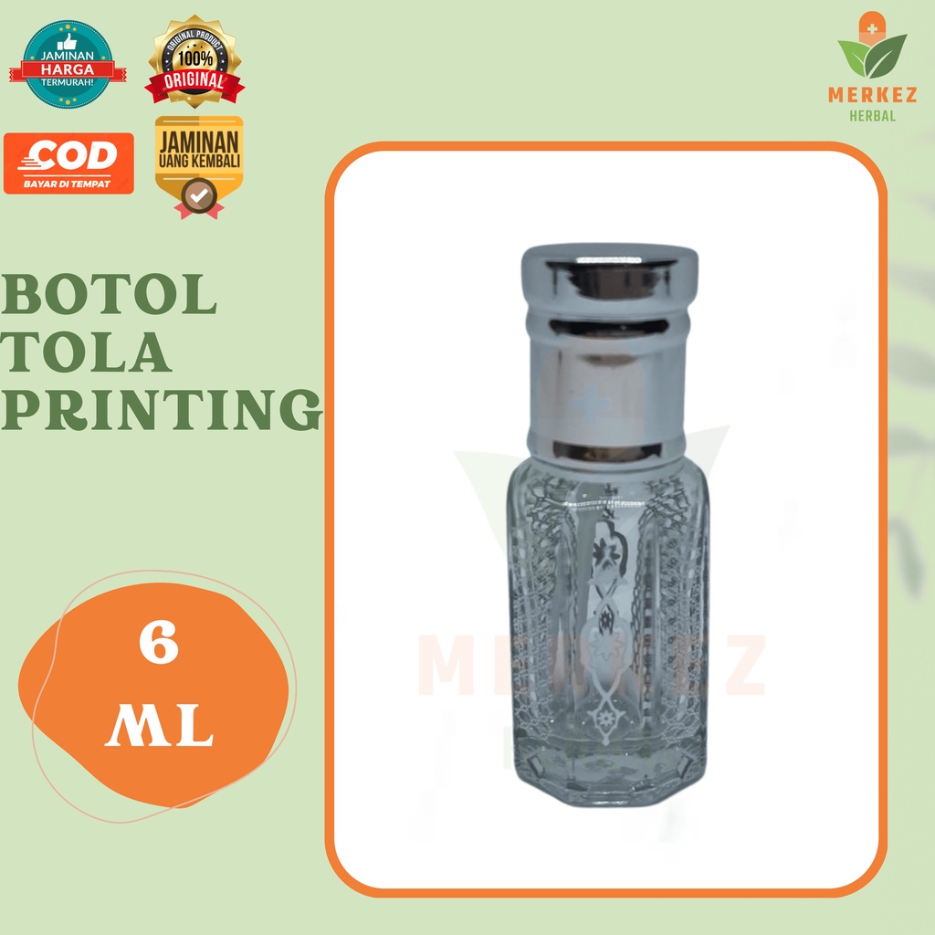 Jual Botol Tola Surrati Printing Motif Batik Ml Botol Refill Isi Ulang Parfume Parfum Minyak