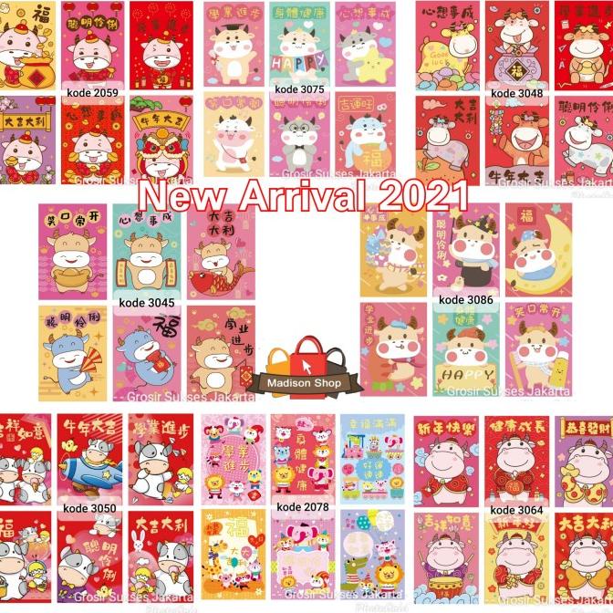 

PROMO ANGPAO IMLEK 2021 TAHUN BARU KERBAU ANGPAU KEBO MERAH AMPLOP IMLEK ORIGINAL