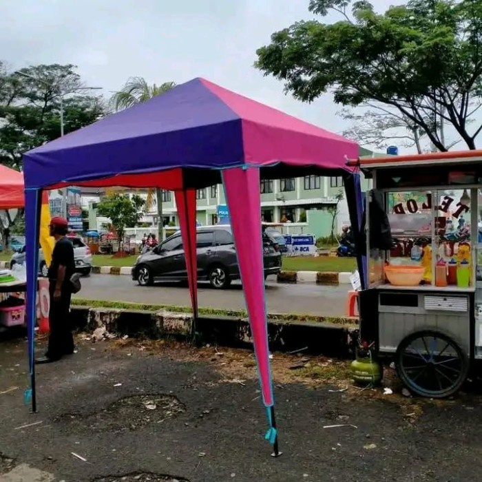 Tenda Camping Tenda Cafe Ukuran 2X2 Fullsett