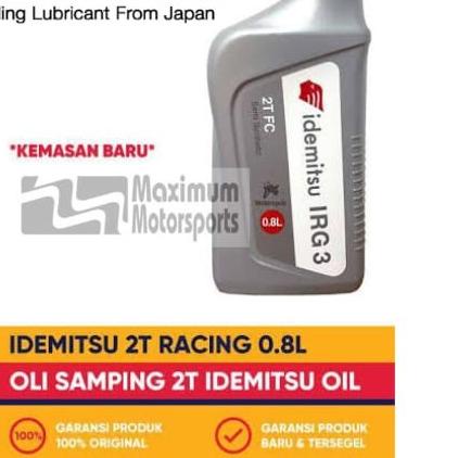 oli samping racing idemitsu 2T - IDEMITSU 2T