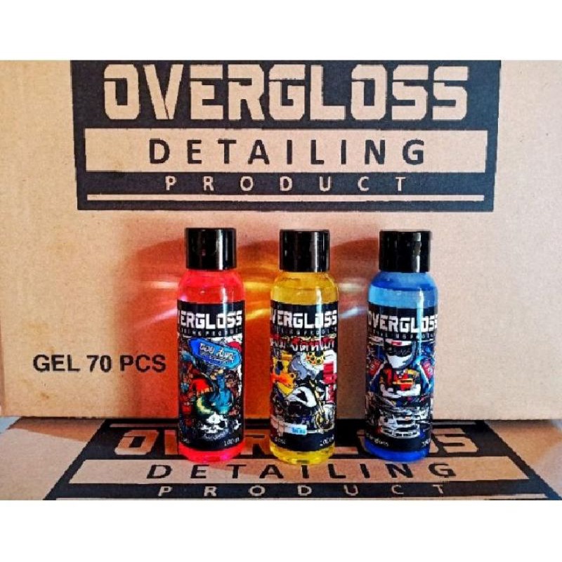 Overgloss detailing product pengkilap body kasar halus dan ban luar dijamin becek 250ml
