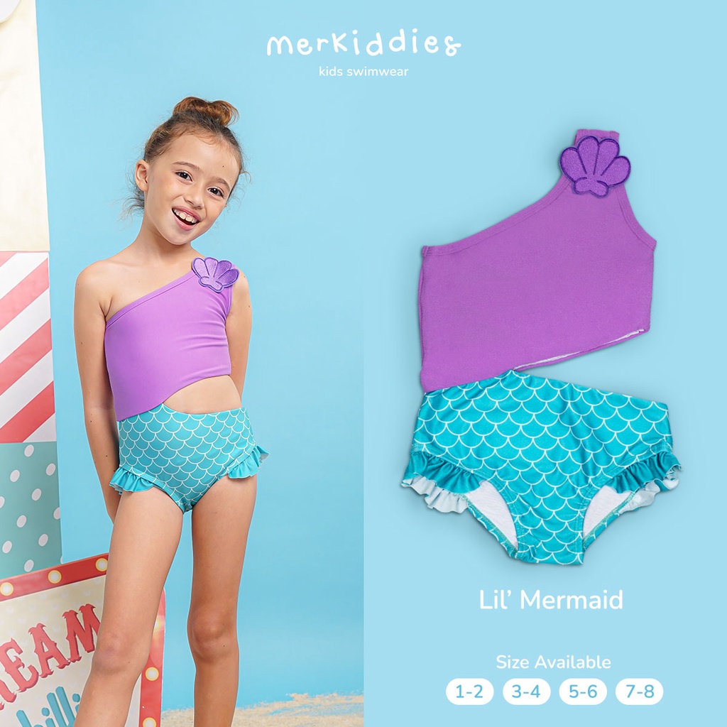 Baju Renang Anak/ Bayi/ Bikini Anak/ Bayi Merkiddies Lil Mermaid