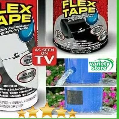 

Isolasi perekat anti bocor extra kuat cepat flex tape pipa / aquarium