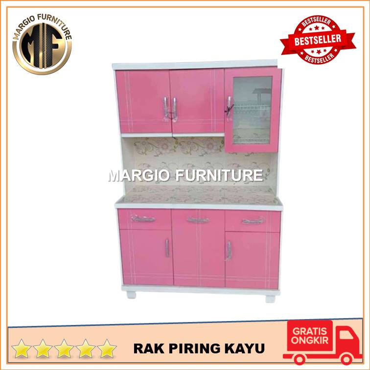 Rak Piring 3 Pintu Rak Dapur Kayu Terlaris Cirebon Indramayu Kuningan Tegal Pekalongan Pemalang band