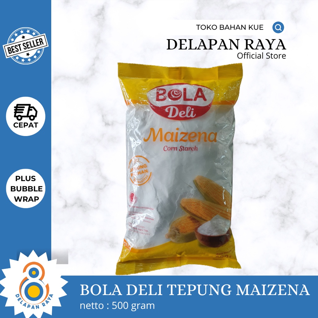 

BOLA DELI TEPUNG MAIZENA 500GR - 8Raya