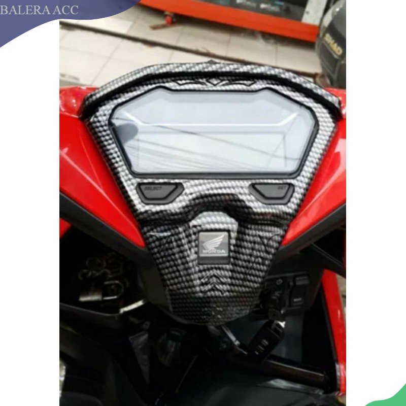 Cover tutup spidometer carbon Honda Vario 125 150