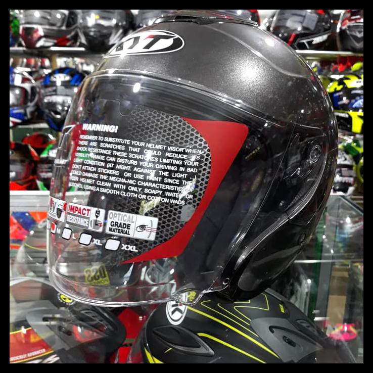 HELM KYT KYOTO SOLID GUN METALIC  | HELM KYT ASLI ORIGINAL | HELM KYT TERBARU 2022 PRIA ORIGINAL | HELM KYT FULL FACE | HELM PRIA KEREN MURAH | HELM COWOK KEREN