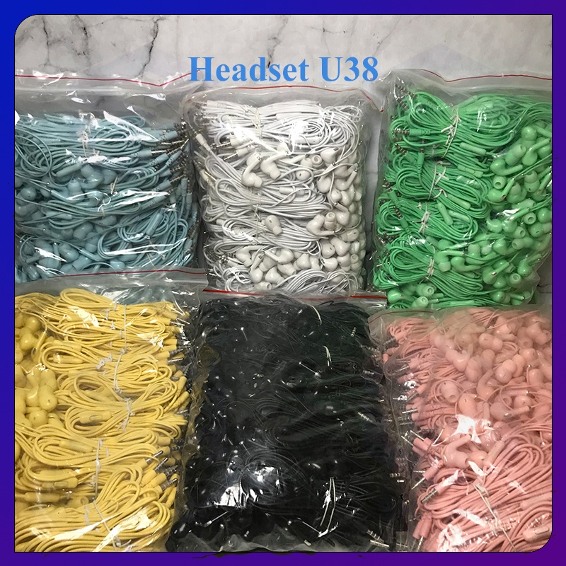 Headset U38 Bass Per Pack