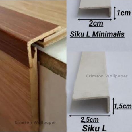 LIST PVC |LIS PARKIT PVC PLASTIK | ADAPTASI | TRANSISI | END MOLDING - WLL-LIST SIKU