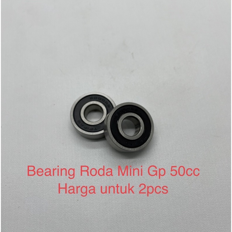 Bearing - Lahar Roda 6000 2RS Mini Gp 50cc 2Tak - 2pcs