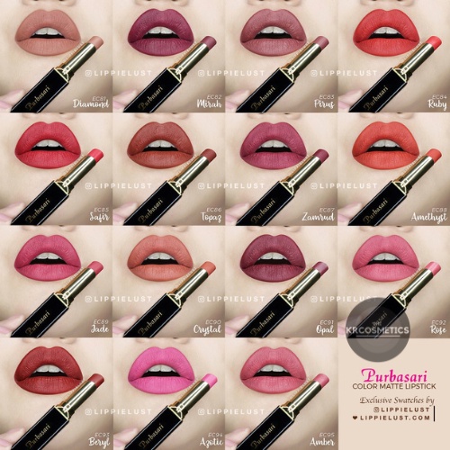 Purbasari Matte Lipstick LIPSTIK PADAT PURBASARI 4 GR