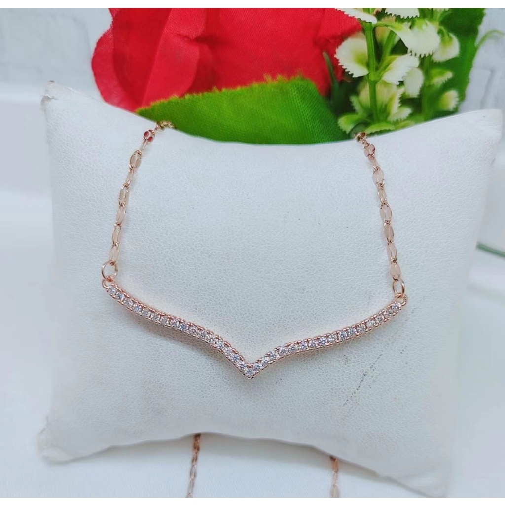 Kalung Titanium Mata Full Perhiasan Fashion W022