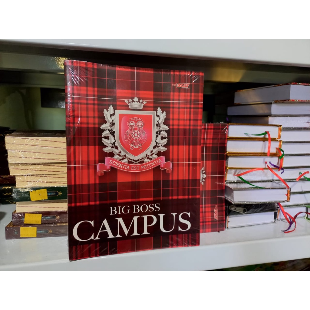 Buku Tulis BigBoss Campus 36 Lembar - Campus Paperus (Isi 5 Buku)