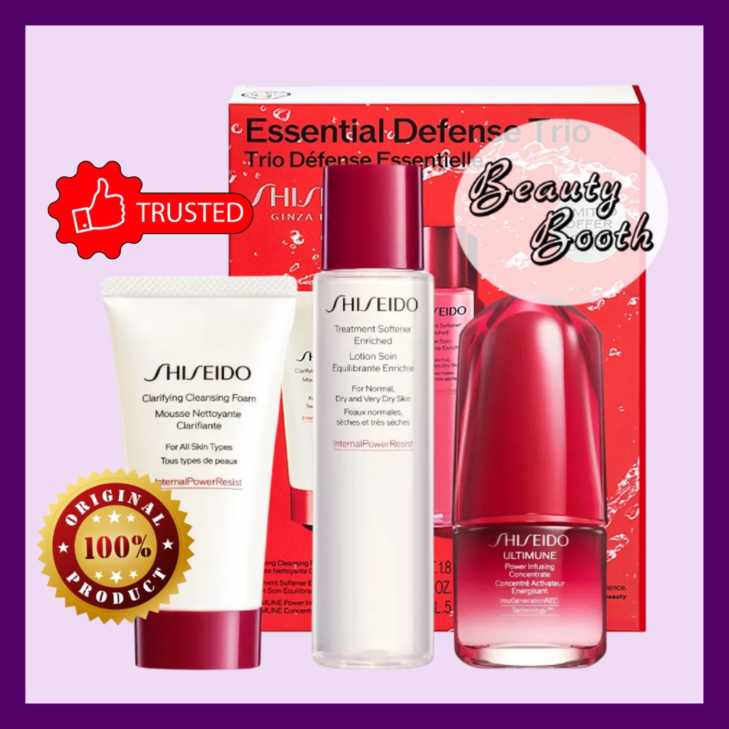 SHISEIDO Essential Defense Trio LIMITED