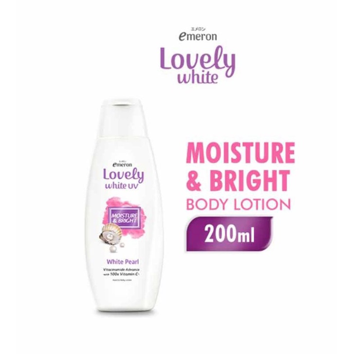 lotion Emeron lovely white UV moisture &amp; bright 200 ml