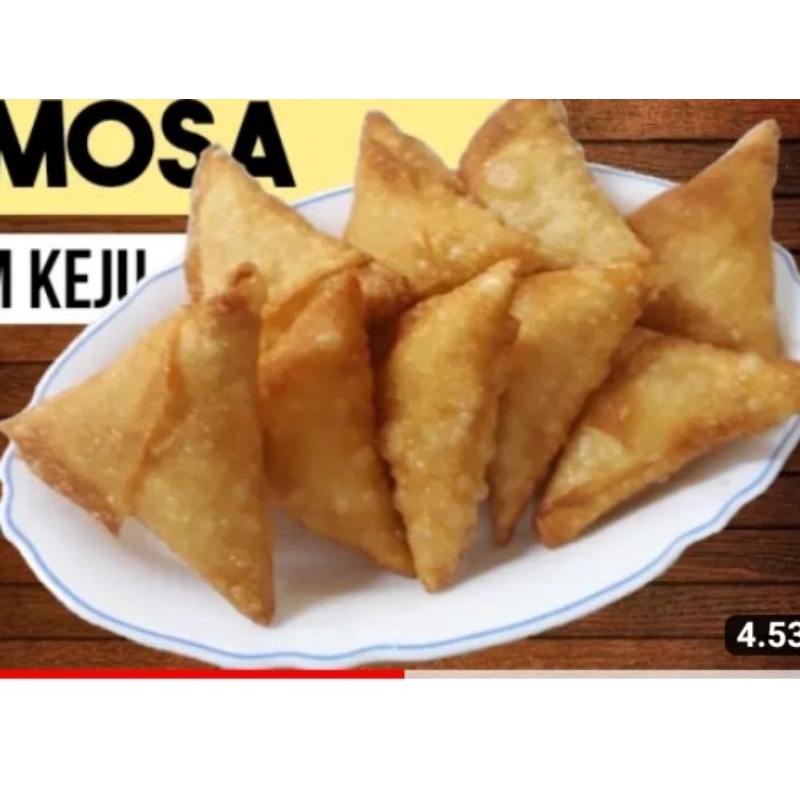 

sambosa cream keju isi 5mentah