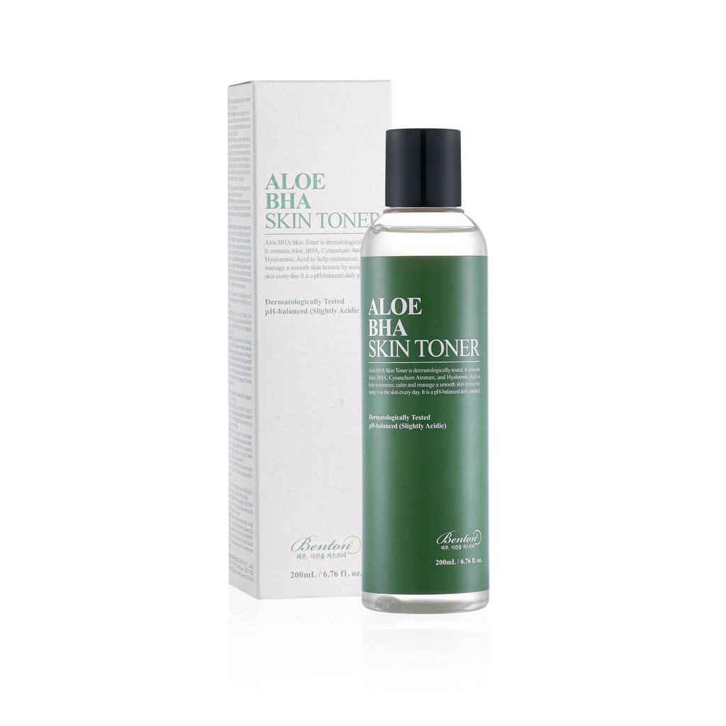 Benton Favorite Set (Aloe BHA Skin Toner + Snail Bee High Content Essence - Brightening Hero)