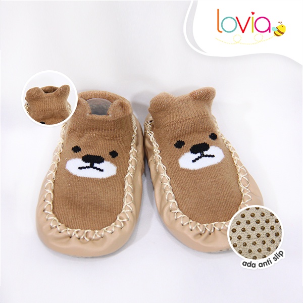 Sepatu Anak Bayi - Baby Prewalker Shoes Socks Anti Slip Kaos Kaki Anak Bayi