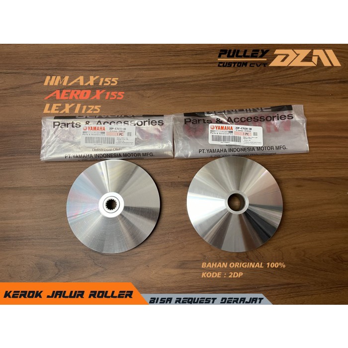 Belt Pulley Cvt / Rumah Roller Dzm Racing Yamaha Aerox 155 Nmax Modifikasi