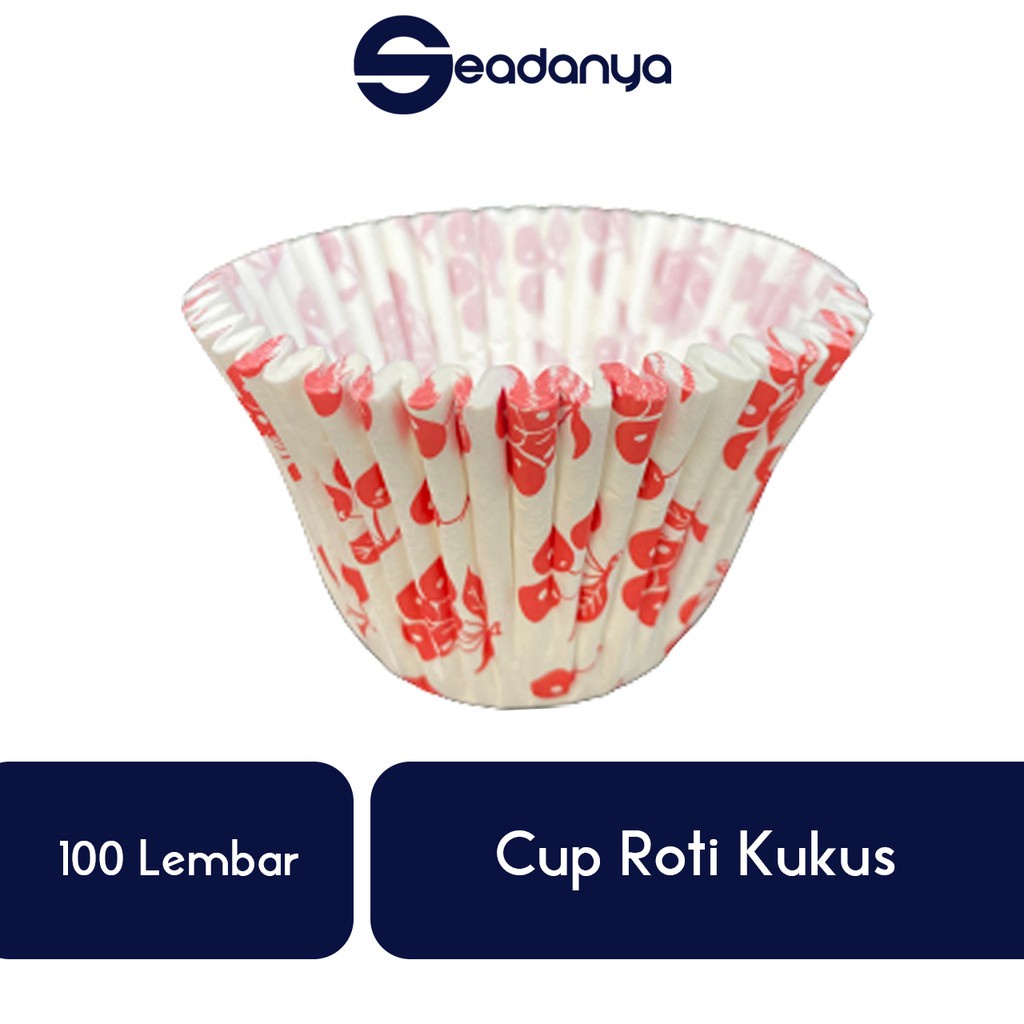 Jual Cup Cake Roti Kukus Bolu Kukus Motif Bunga Pcs Alas Kertas Bungkus Kue Cake Cases Paper