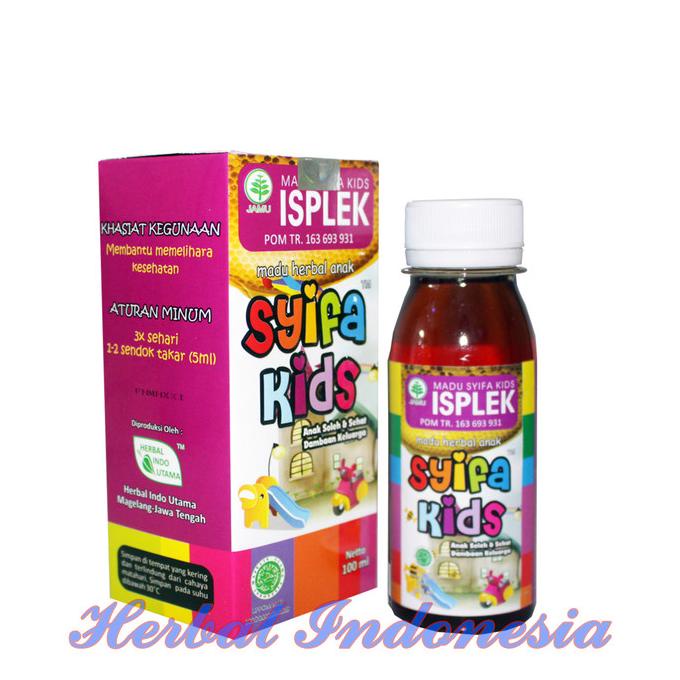 

TERLARIS MADU ANAK SYIFA KIDS ISPLEK 100ML- MADU ANAK RADANG- SESAK NAFA DISCOUNT