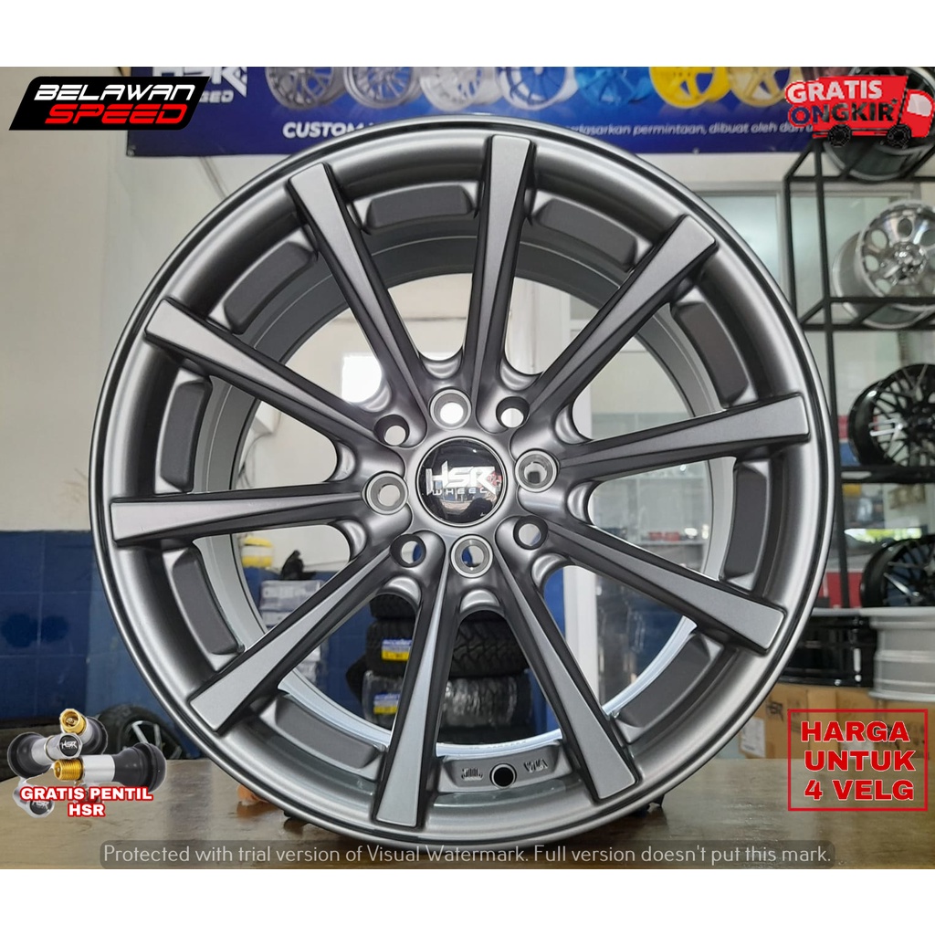 VELG MOBIL MODIFIKASI RING 16 HSR HUSTLER UNTUK JAZZ YARIS LIVINA SWIFT AVANZA ROCKY SIRION