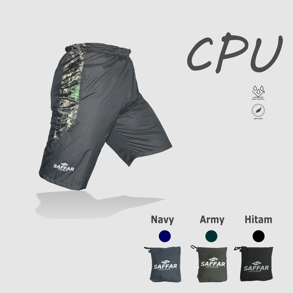 celana pendek parasit outdoor - celana lari parasit - celana hiking parasit - celana pendek pria - c