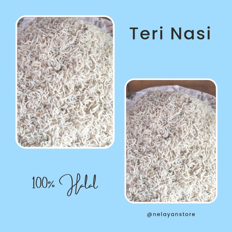 

Teri medan teri nasi medan asli 100gr