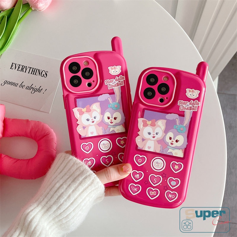 Soft Case Desain Kartun LinaBell StellaLou Gaya Retro Untuk iPhone 14 11 12 13 Pro MAX 14 7 8 Plus X XR XS MAX