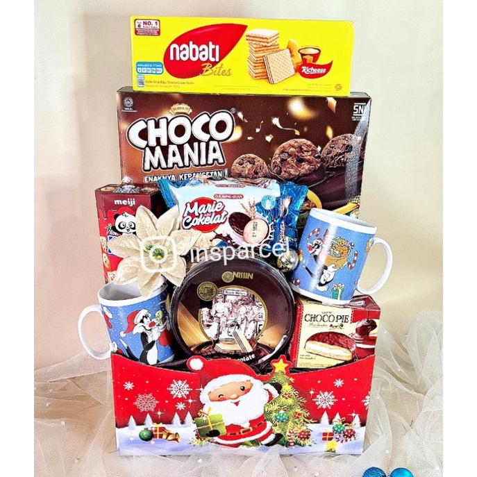 Jual PARCEL NATAL MALANG HAMPERS NATAL CHRISTMAS 2022 MUG NATAL