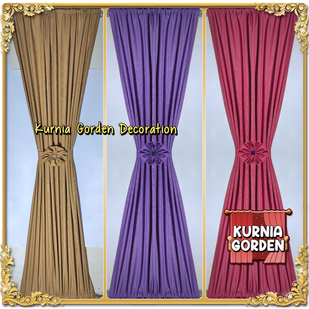 Gorden Minimalis Kupu Kupu Gorden Jendela Minimalis